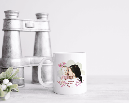 Caneca "Adoro-te Madrinha" - DECOR PRESENTES PERSONALIZADOS