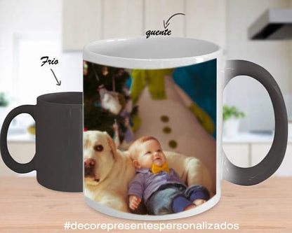 Caneca Mágica Personalizada Com Foto - DECOR PRESENTES PERSONALIZADOS