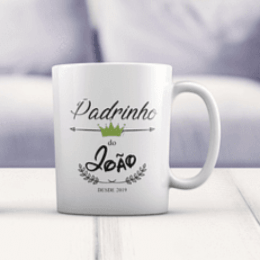 CANECAS PERSONALIZADAS PARA PADRINHOS- DECOR PRESENTES PERSONALIZADOS