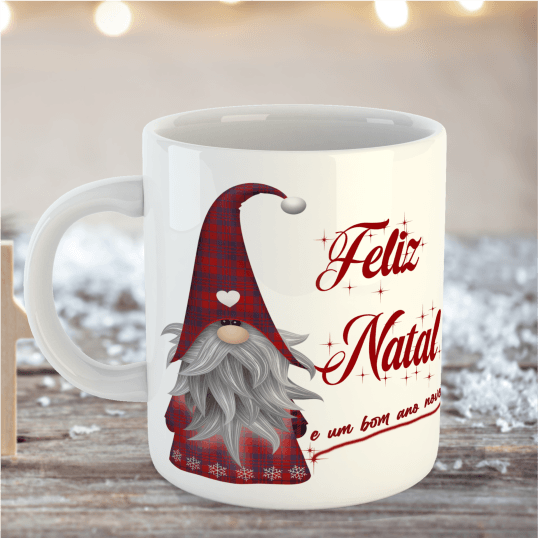 Caneca De Natal "Elf" - DECOR PRESENTES PERSONALIZADOS