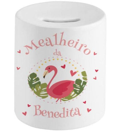 Mealheiro Personalizado "Sweet Pink Friend" - DECOR PRESENTES PERSONALIZADOS