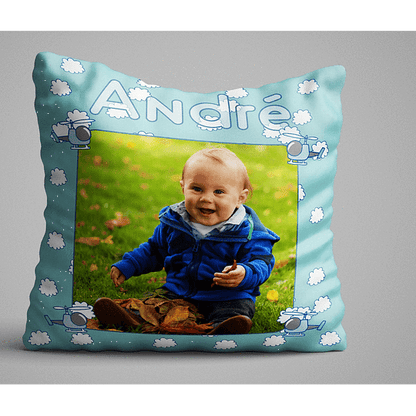 Almofadas Cor Preenchimento Total (Frente &Verso) - DECOR PRESENTES PERSONALIZADOS