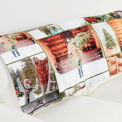 Manta com Montagem para 16 Fotos - DECOR PRESENTES PERSONALIZADOS