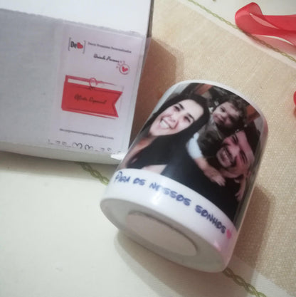 Mealheiro Personalizado Com Foto e Frase - DECOR PRESENTES PERSONALIZADOS
