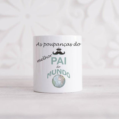 Mealheiro "As Poupanças Do Melhor Pai Do Mundo"