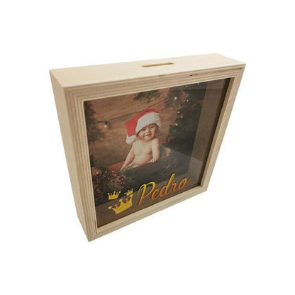 Moldura Mealheiro Personalizado - DECOR PRESENTES PERSONALIZADOS