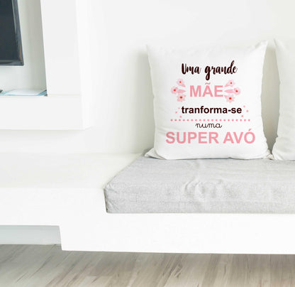 Almofada "Melhor Mãe e Avó" - DECOR PRESENTES PERSONALIZADOS