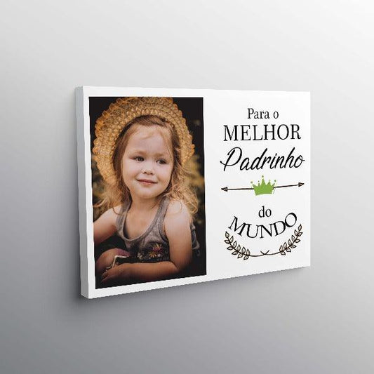 tela melhor padrinho - decor presentes personalizados