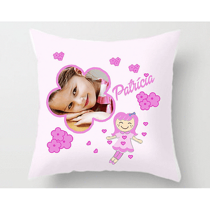 Almofadas Cor Preenchimento Total (Frente &Verso) - DECOR PRESENTES PERSONALIZADOS